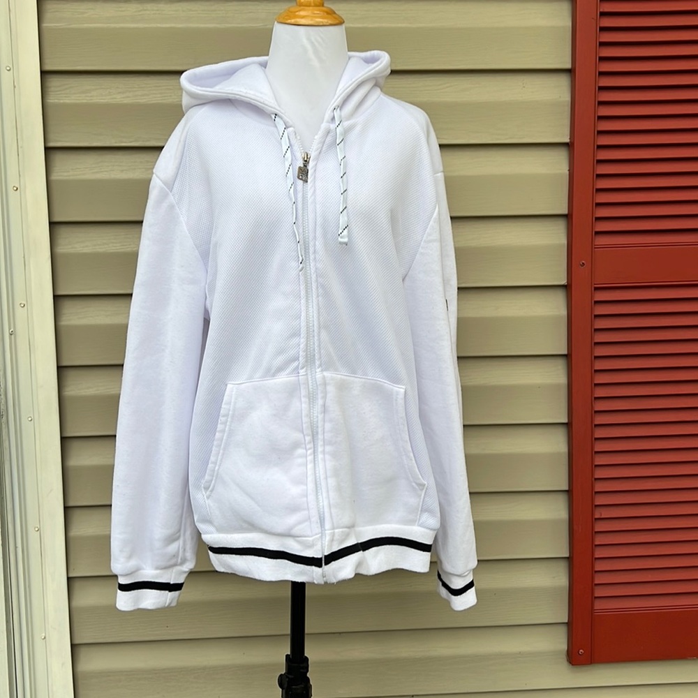 Red Ape womens white&black hoodie